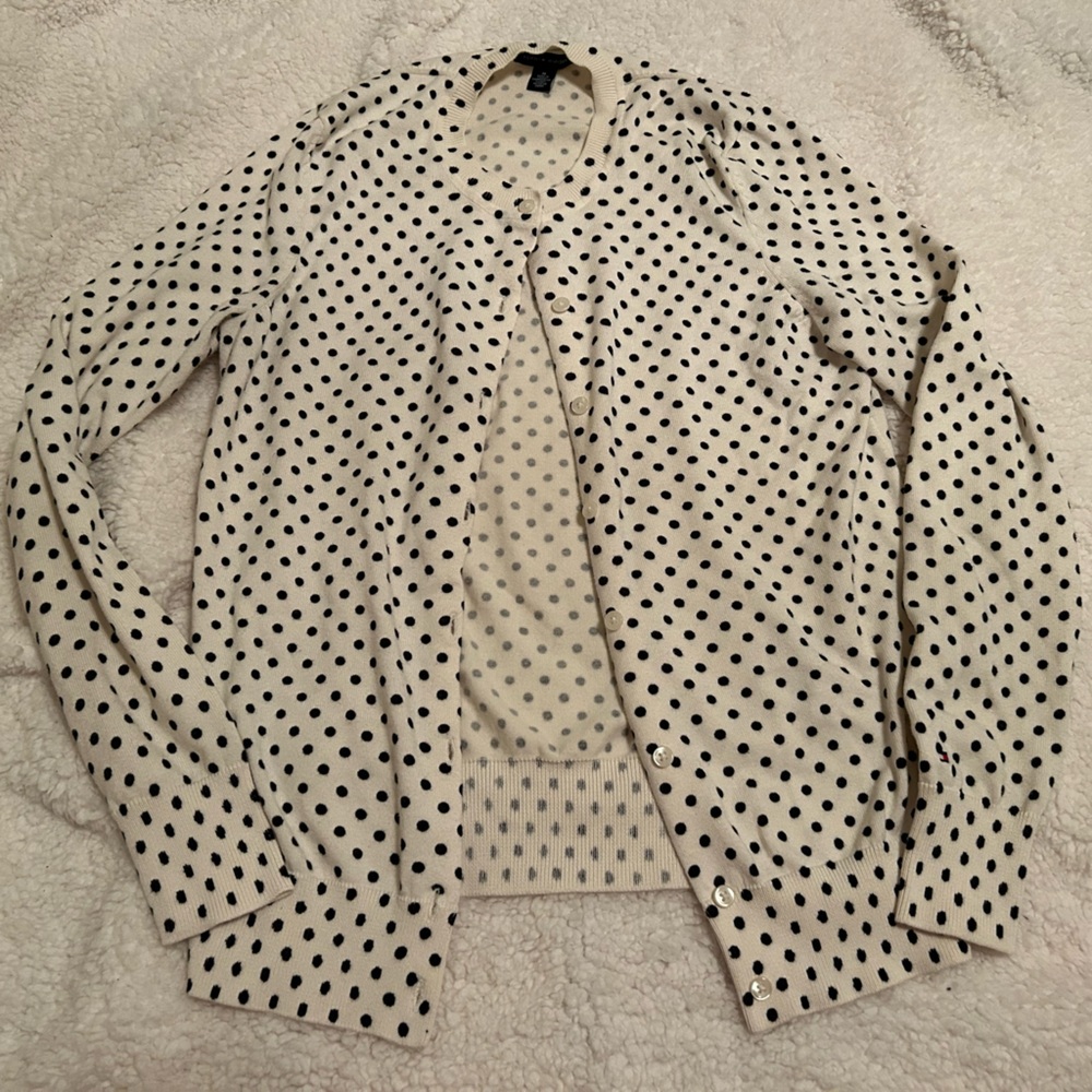 Tommy Hilfiger polka dot cardigan